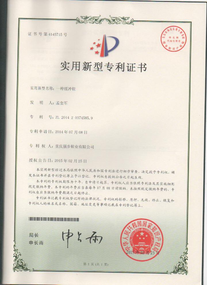 一種緩沖鞋專(zhuān)利